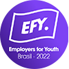 Employers for youth Brasil 2022 logo