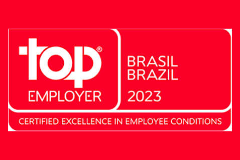 Selo Top Employer Brasil 2023