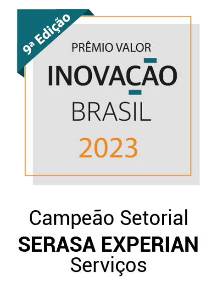 Selo Prêmio Valor Inovação Brasil 2023