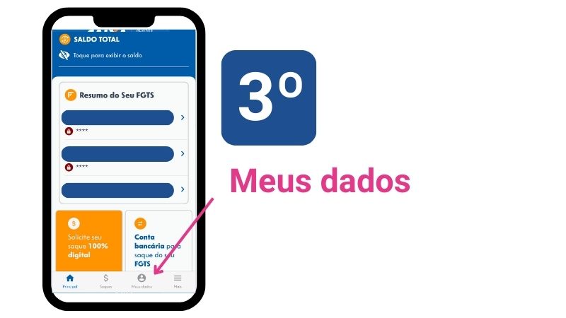 terceiro passo acessar meus dados do FGTS para consultar NIS em 2025